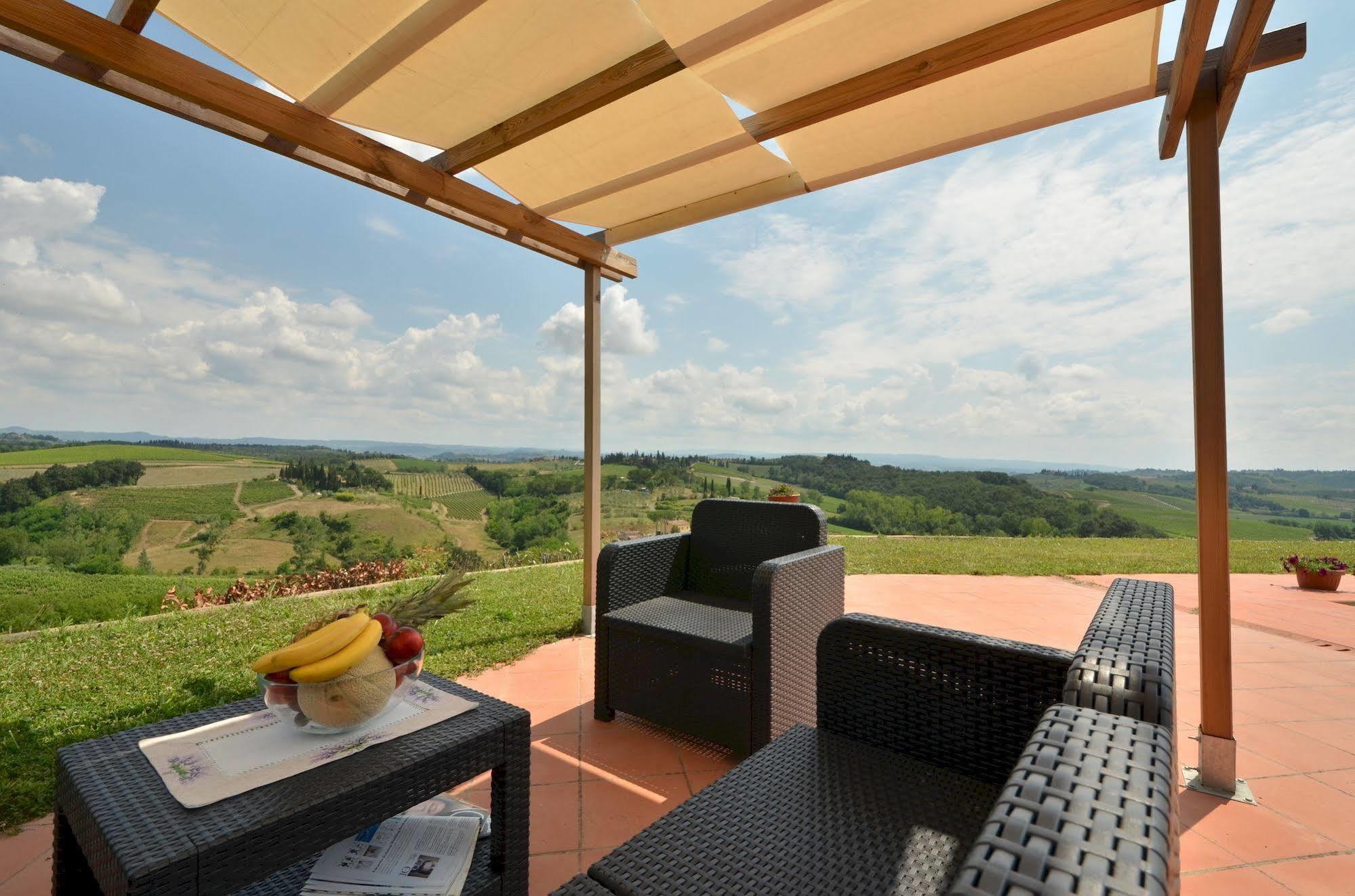 Podere Vigna Del Sole San Gimignano Esterno foto